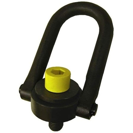 ACTEK Safety Swivel Hoist Ring, 1 In Long UBar Dia, 229 In Thread Protrusion, 10,000 Lb Rated Load, 46668 46668